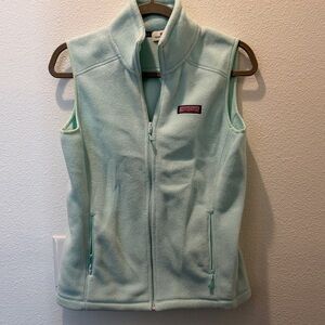 Vineyard d Vines Light Green Fleece Vest